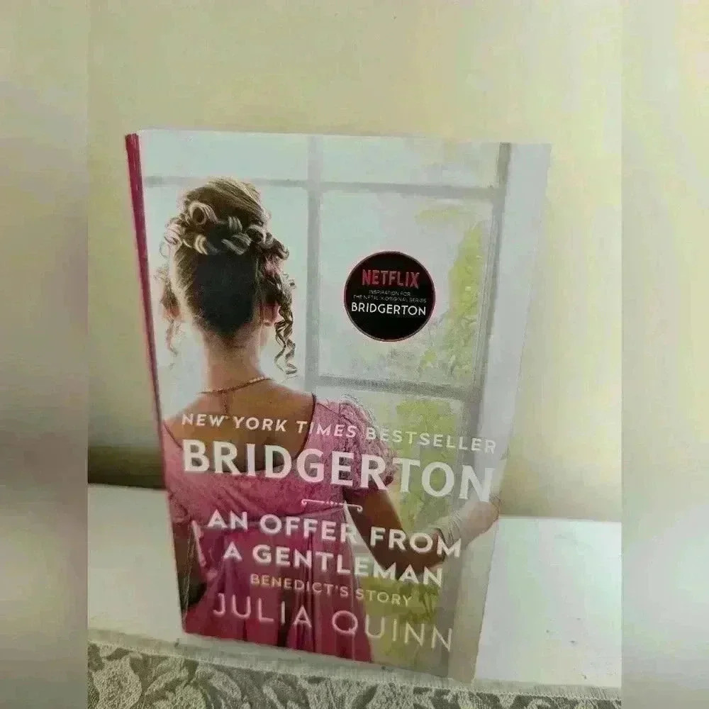 Bridgerton book Julia Quinn offer from a gentleman Benedicts store used good con